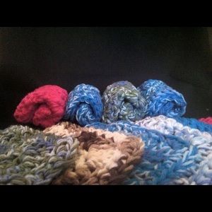 Hand Crochet washcloths/dishcloths